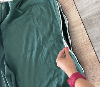 Závesná hojdačka zelená - 3