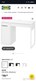 Pracovný/písací stôl - 3