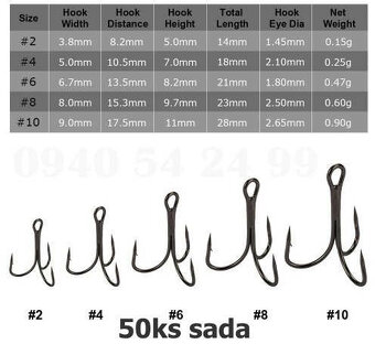 Rybolov - trojháčiky - 3
