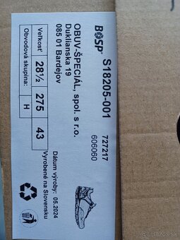 Predám obuv špeciál BOSP - 3