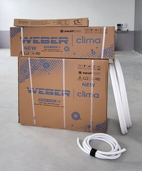Klimatizácia NOVÁ WEBER wifi možnosť kúriť chladiť - 3