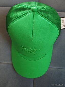 Arc'teryx nová zelená šiltovka Bird Trucker Curved - 3