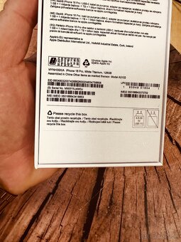 iPhone 16 pro 128 White Neaktívny folia záruka - 3