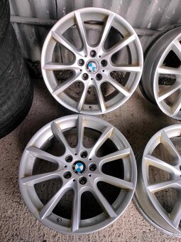 4ks alu disky orig. BMW 5x120 R18 + snimače tlaku - 3