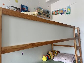 Poschodová posteľ ikea kura - 3