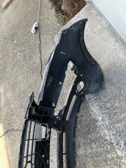 Predni naraznik audi q7 06-09 cerny spoiler v Svinaře - 3