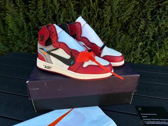 Nike Jordan 1 Retro High Off White Chicago Varsity Red White - 3