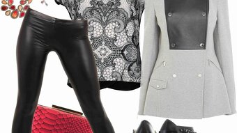 Karen Millen, kabátik prechodný, veľ. 38 - 3