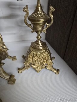 Starozitne krbove hodiny a svietniky.....cislo 13 - 3