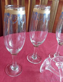 Malované poháre na sampanské - 3