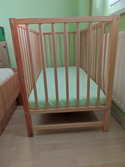 Detská postieľka AMAL + 2x vreckár a mantinel - 3