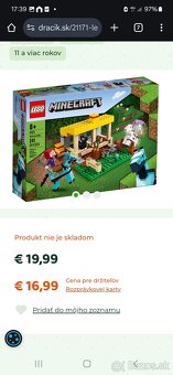 Lego Minecraft rozne druhy - 3