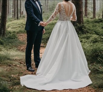 Princeznovské svadobné šatočky 36/S - 3