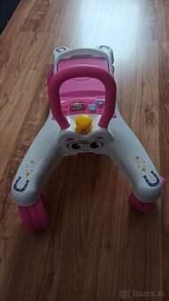 Odrážadlo TINY TOWN slider biele – jednorožec - 3