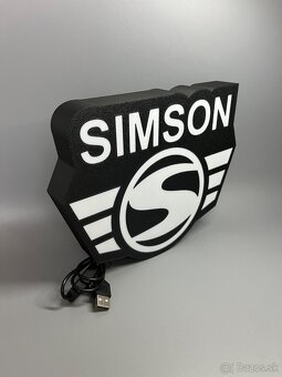 Simson LED Logo - 3