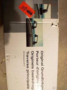 Originál strešné nosiče Audi A4 B7 (8E) – Top stav - 3