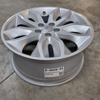 Hliníkové disky 5x108 R18 8J ET55 - 3