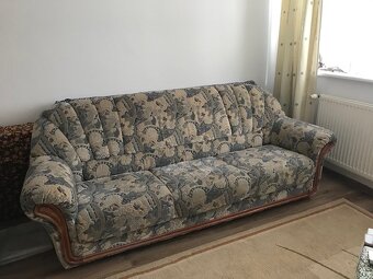 Predám sedačku + 1 kreslo - 3