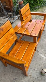 Drevenná lavica - 3