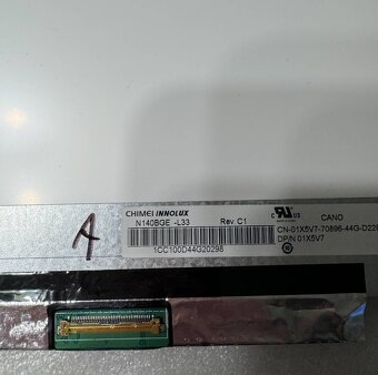 Predám obrazovku do notebooku 14"LED SLIM display 30pin A ( - 3