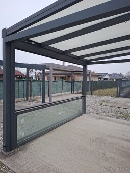 Predám pergolu vrátane skla - 3
