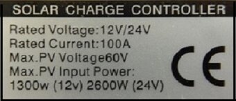 Novy Solarny regulator MPPT- 100A (do 50 Voltov) - 3