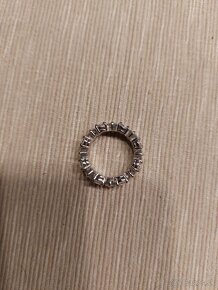 Swarovski luxusný trblietavý prsteň Vittore 5572827 - 3