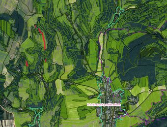 Brezová pod Bradlom - 6.300 m2 ORNÁ PÔDA a LES - 3