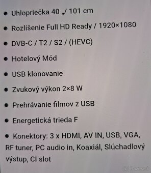 ECG TV 40 F04T2S2 - 3