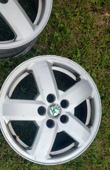 Alu kola 5x100 R15 Škoda - 3