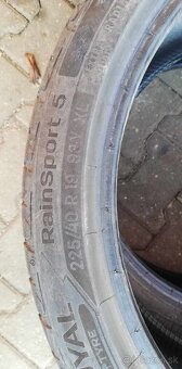 Pneumatiky letné 2ks - UNIROYAL 225/40/R19 - 3