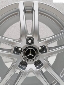 Nové Dezent Mercedes 7,5X17 ET36 5X112 Alu disky 1259 - 3
