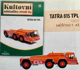 Tatra 815 TPL ČSA, Kultovní náklaďáky minulé éry - 3