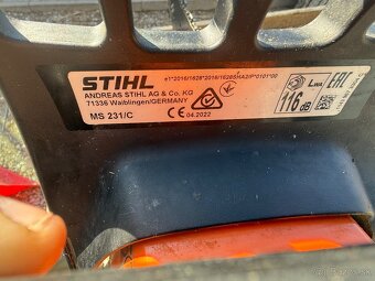 Predám Stihl MS 231 - 3