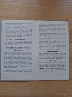 Vysoké Tatry turistický sprievodca 1930 - 3