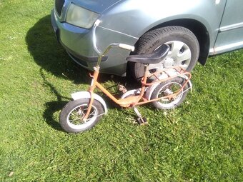 Bicykel retro minule storočie dekorácia dar - 3