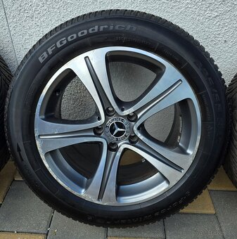zimné Mercedes E 5x112 BFGoodrich 225/55 R17 DOT3422 - 3
