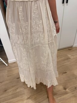 Nové hačkované/čipkované dámske šaty ZARA - 3