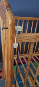 Detska drevena postielka 120x60cm - 3