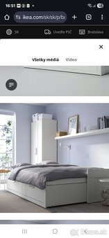 Dvojlôžková rozkladacia postel - 3