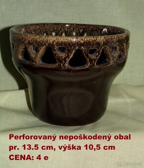 ČREPNÍKY, BONSAJ, OBALY NA KVETY - RETRO - 3