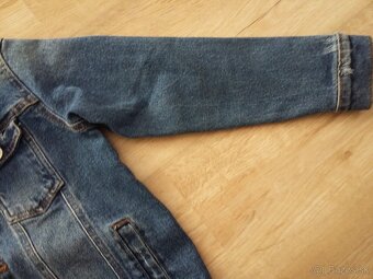 Top stav riflová bunda v super strihu a stave - 3