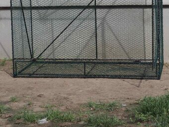 🐦Veľká klietka pre drobné vtáctvo - 100×100×50cm, zachovalá - 3