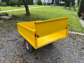 Vozík,vlečka za malotraktor,kosačku - 3