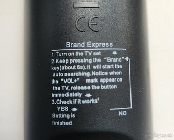 Univerzálne diaľkové RM-L1107 ovládanie pre TV - 3