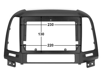 Rámček 2DIN pre Hyundai Santa Fe II (2006–2012) - 3
