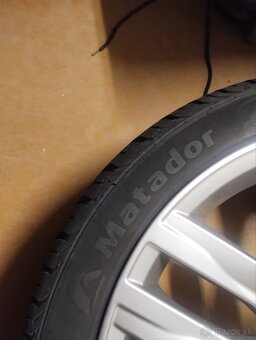 Original disky+pneu 225/40R18 5x112 - 3