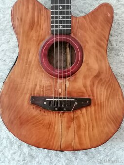 Elektro akustická gitara hand-made - 3
