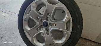 Predám 1ks alu. disky Ford 5x108 R18 ,pneu 235/45 R18 - 3
