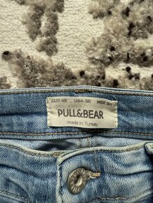 Pull and Bear Pánske Rifle ✅ - 3